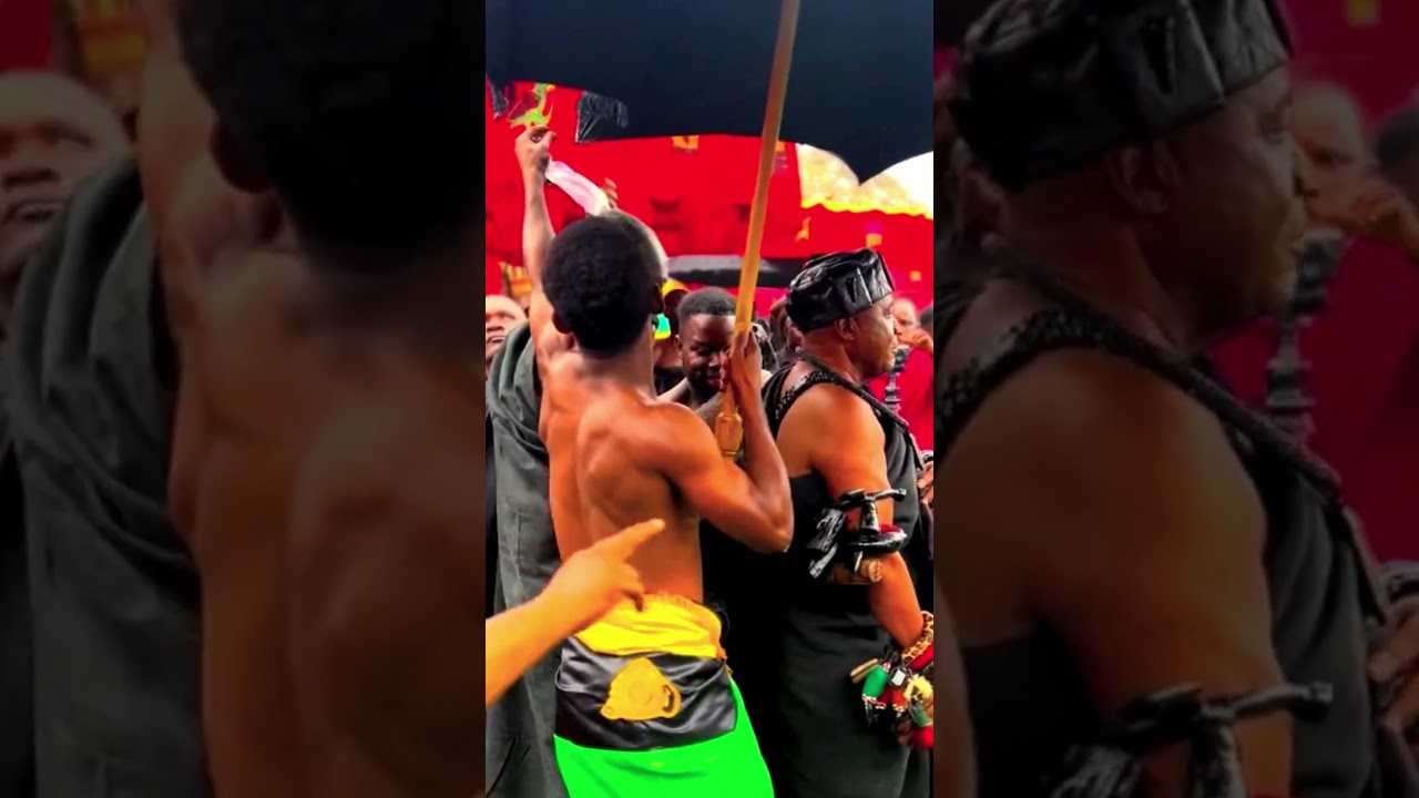 🔥 Asante Chiefs Display Powerful Kete Dance at a Ghanaian Funeral | Traditional Ashanti Culture