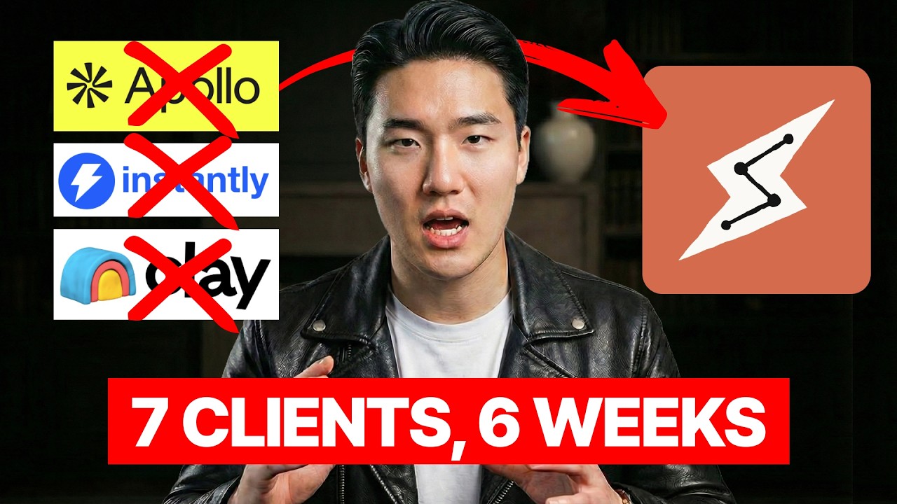 Claude Cowork Fired Apollo, Instantly, and Notion. He Got 7 Clients in 6 Weeks.