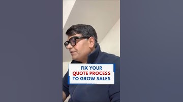 Why Your Quote Process Is Doomed to Fail Without This One Fix