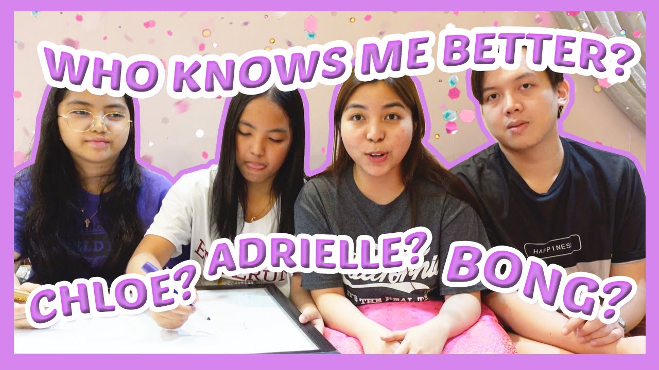 NAG AWAY PA NGA! WHO KNOWS ME BETTER HUSBAND OR SISTERS?! | Nicole ...