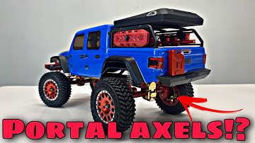 Installing EVERY UPGRADE on a Axial SCX-24 Gladiator Build!