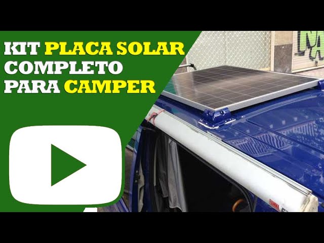 ☀️ ¿Cuál es el Mejor KIT SOLAR para CAMPER o CARAVANA? - Principales  Ventajas y Consejos 