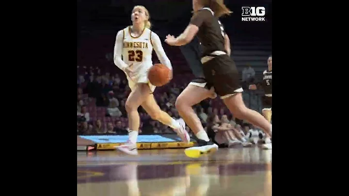 Minnesota Women's Basketball | Mara Braun Recap vs...