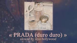 Prada Duro Duro The Doorbeen Shreya Sharma Slowed Version Reverbed