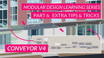 Conveyor Rhino + Revit Learning Series - Part 6 - Additional Tips and Tricks