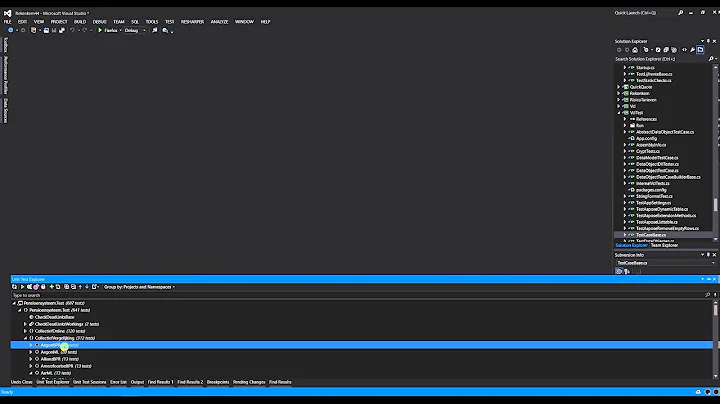 Resharper 10 unit tests abort or don't run