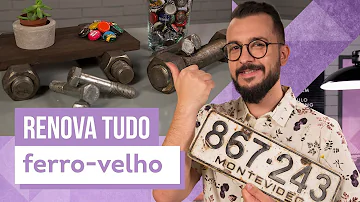 O que é feito com ferro velho?