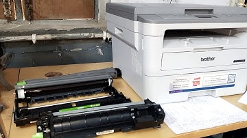 Brother DCP-B7535DW Cartridge opnieuw vullen Brother-printercartridge resetten Hoe toner bijvulle...