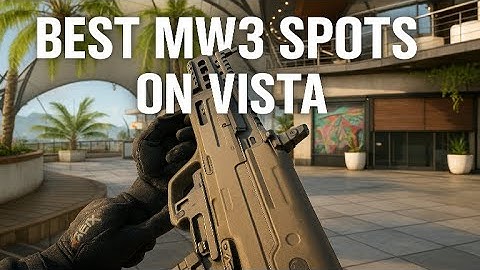 MW3 BEST CYBER ATTACK SPOTS ON VISTA #mw3
