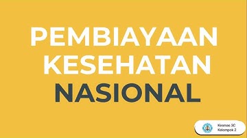 Pembiayaan Kesehatan Nasional