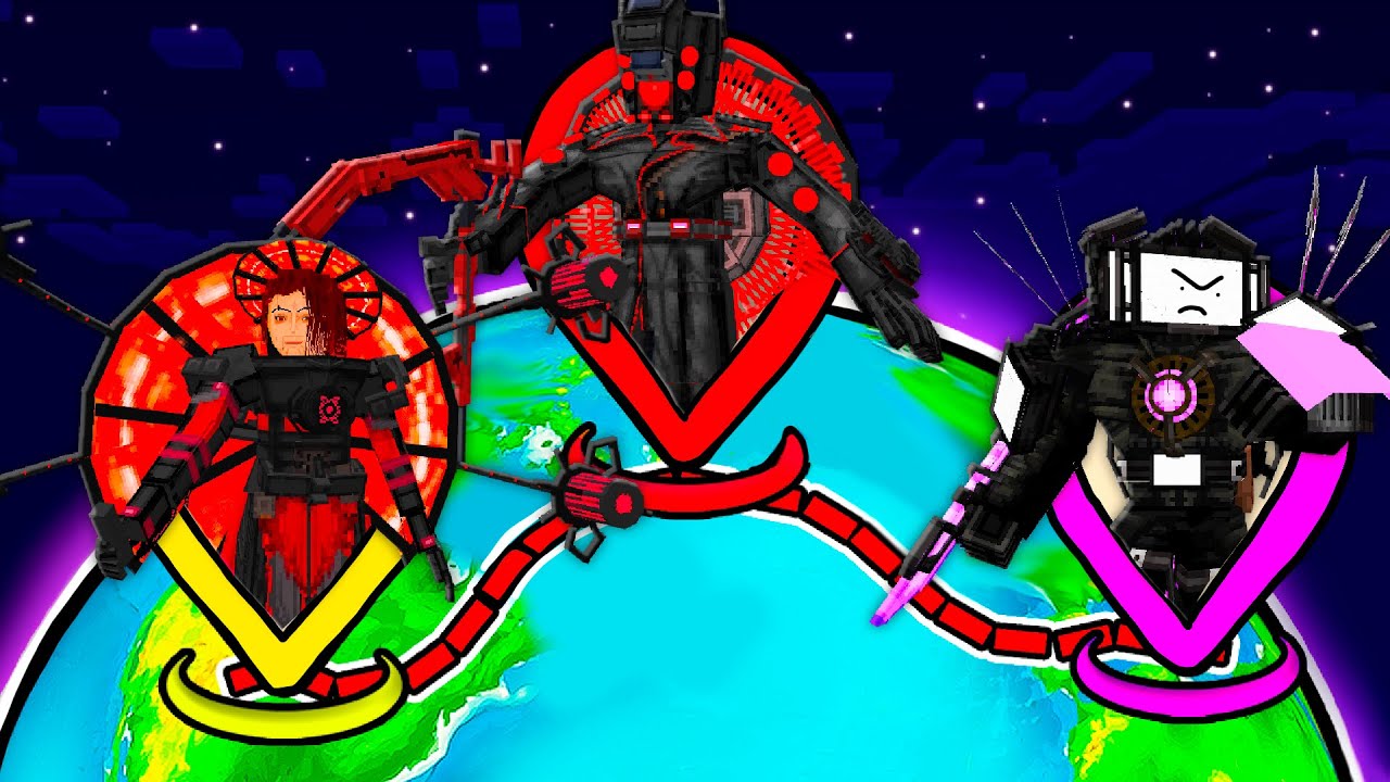 MODO DOMINAÇÃO DOS ASTRO SKIBIDI NO MINECRAFT