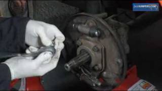 How to dismantle the rear hub on your VW (1/3)