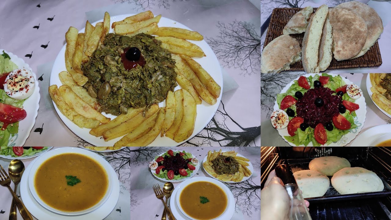 موني تع عشاء ولا فطور نحيت عليك التخمام🤔حريرة إكسبراس تهبل وشطيطحة فول بنة خرافية سلطة جزائرية🇩🇿