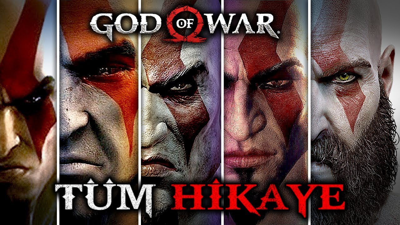 BAŞTAN SONA GOD OF WAR EFSANESİ I TÜRKÇE TÜM HİKAYE (2005 - 2018)