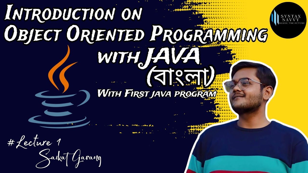 Introduction to Object-Oriented Programming with Java in Bengali ...