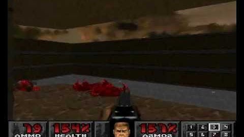 Doom PSX (TC) Map 39 (The Pit) (100% all secrets)