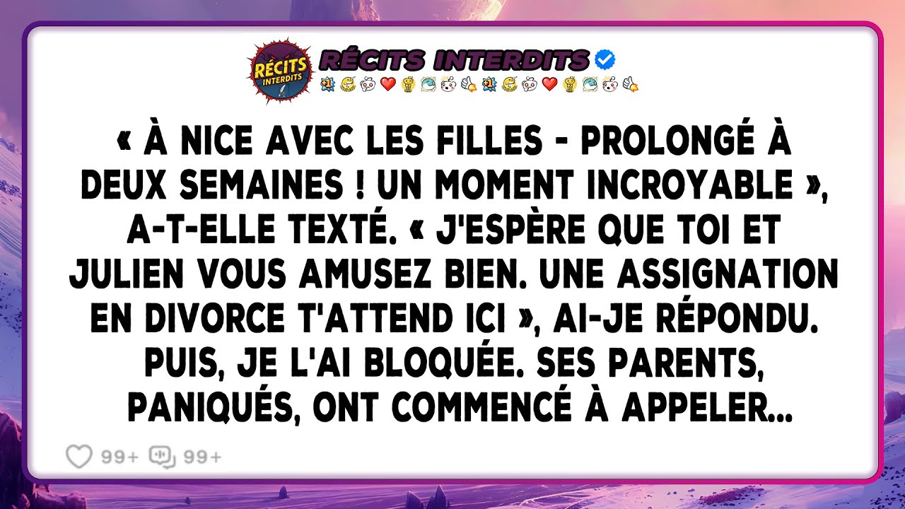 « À Nice Avec Les Filles, Prolongé À Deux Semaines ! Un Moment Incroyable », A-t-elle Texté...