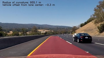 Advanced lane detection using computer vision techniques
