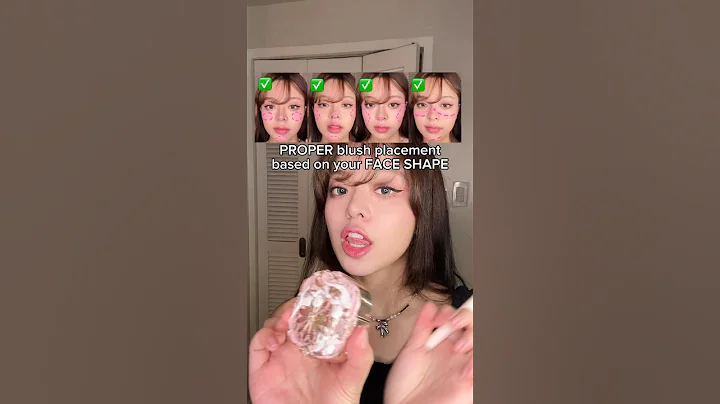 PROPER blush placement based on your FACE SHAPE