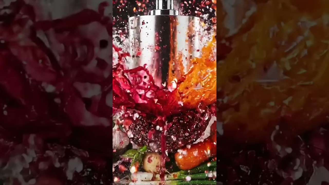 Vegetable Crystal Burst | Oddly Satisfying ASMR Pressing & Crushing Sounds