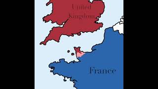 Alternate history: the UK takes Brittany and northern France