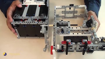 Attachments for Box Robot for Robotics Competitions. Transfer power from the motors