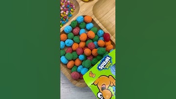 Filling platter with Candy 🍭🍡🍬 #asmrsounds #oddlysatisfying #nerds #asmr #nerdscandy #satisfying