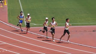 【瀬戸口 諒選手】20230716国体長崎県予選 少年B男子3000mタイムレース1組