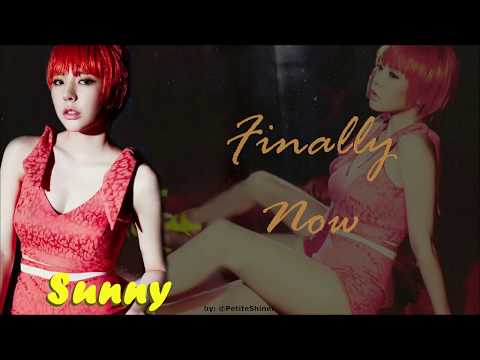 SNSD Sunny - Finally Now {vietsub+kara}