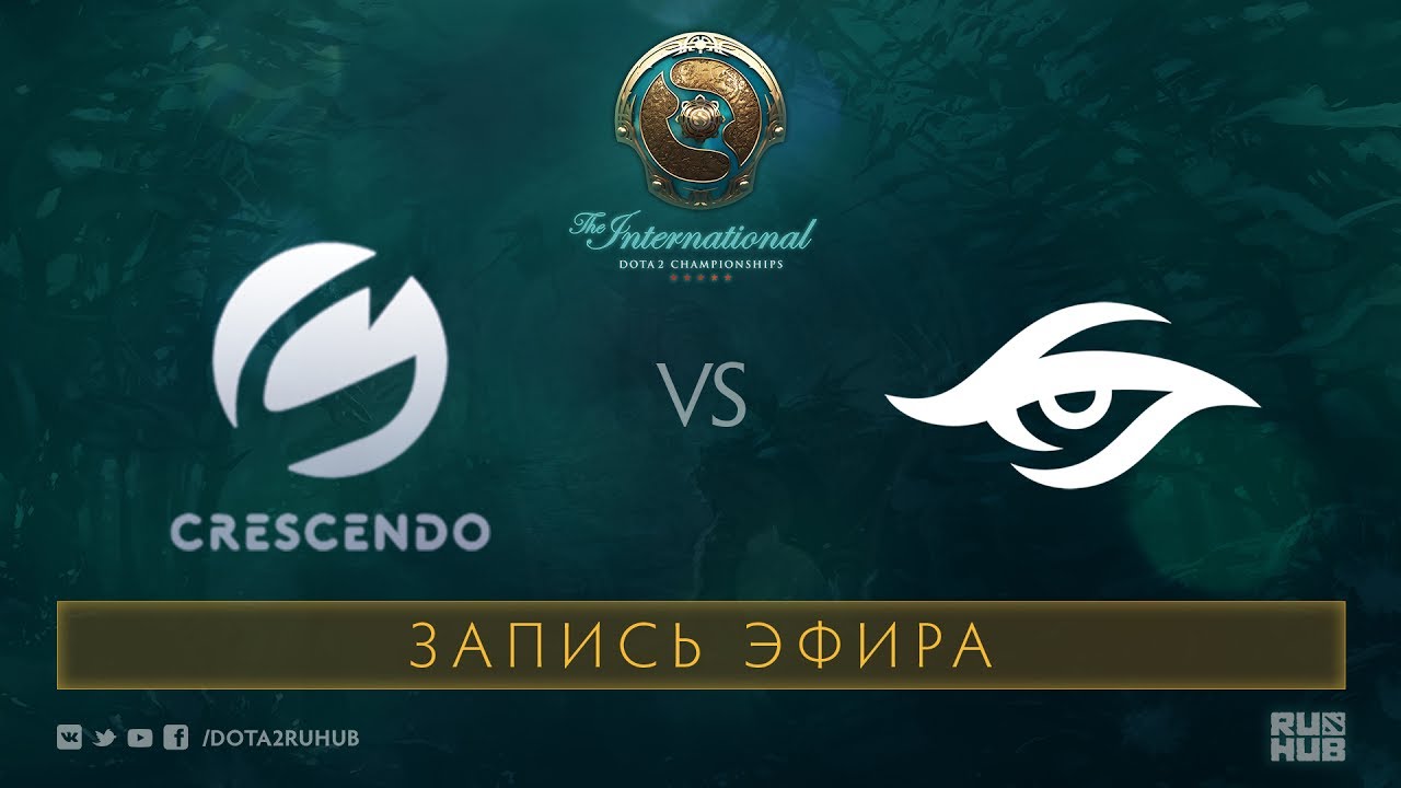 Crescendo vs Team Secret, The International 2017 Qualifiers [Mortalez]
