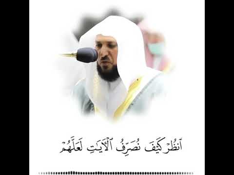 وإذا رأيت الذين يخوضون في آياتنا فأعرض عنهم حتي يخوضوا في حديث غيره تلاوة باكية للشيخ المعيقلي