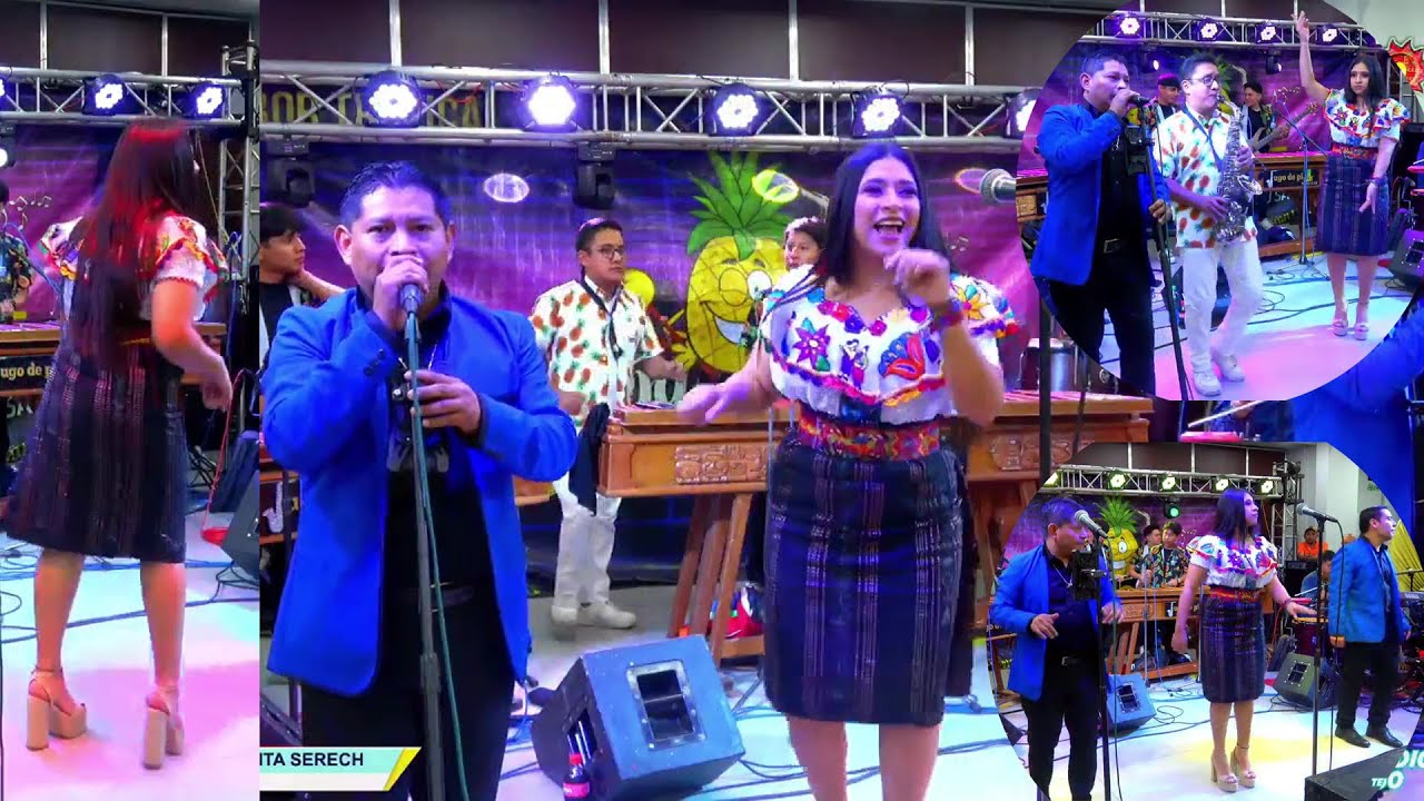 marimba jugo de piña y su sax - En El Parque De La Industrial