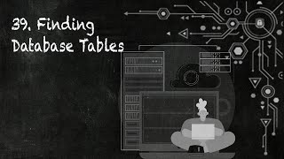 39. Finding Database Tables