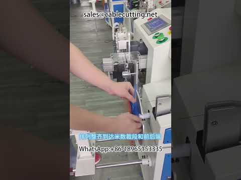 Automatic Meter Counting, Winding, Tying, and Stripping Machine for Wire Processing