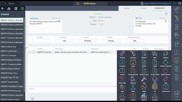Creating transactions from other transactions - Paragon ERP demonstration