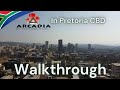 🇿🇦Arcadia walkthrough in Pretoria CBD✔️
