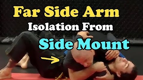 Far Side Arm Isolation From Side Mount #bjj #jiujitsu #grappling