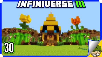 ULTRA Automatic Bee Farm | 30 | Minecraft Bedrock Infiniverse S3 (MCPE/Xbox/PS4/Switch/Windows10)