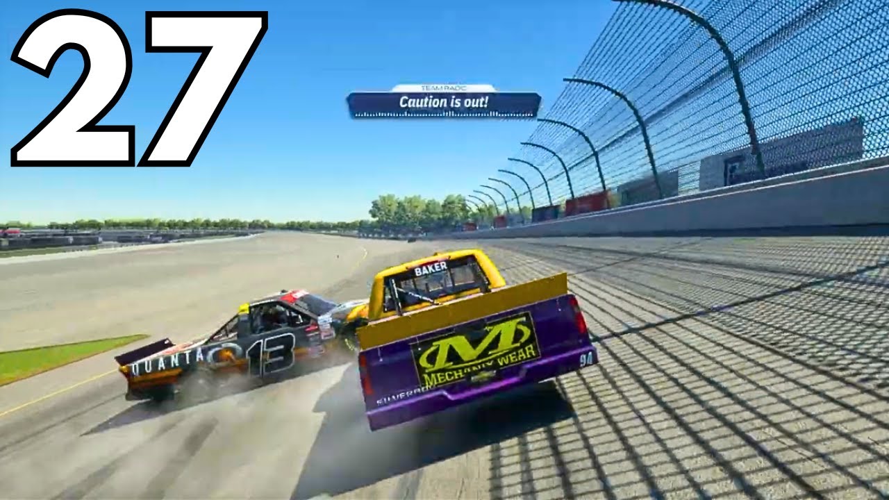 Nascar 25 Career - Truck Series Season 2 - DQS Solutions & Staffing 250 (125 laps 100% Race Length)