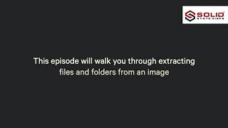 Chapter 2: Part 3: Image Manager: Extracting Files and Folders