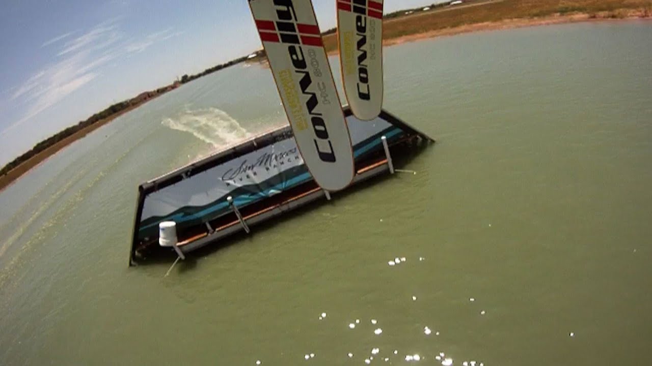Waterski jump freestyle-GoPro.Mike Crandall