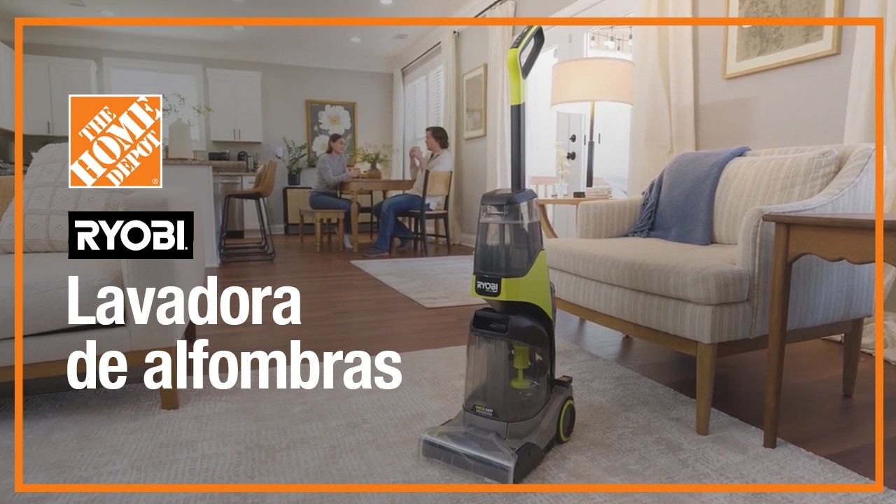 Lavadora de alfombras de Ryobi