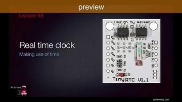 Arduino SbS Preview - Real Time Clock Part 1 of 2