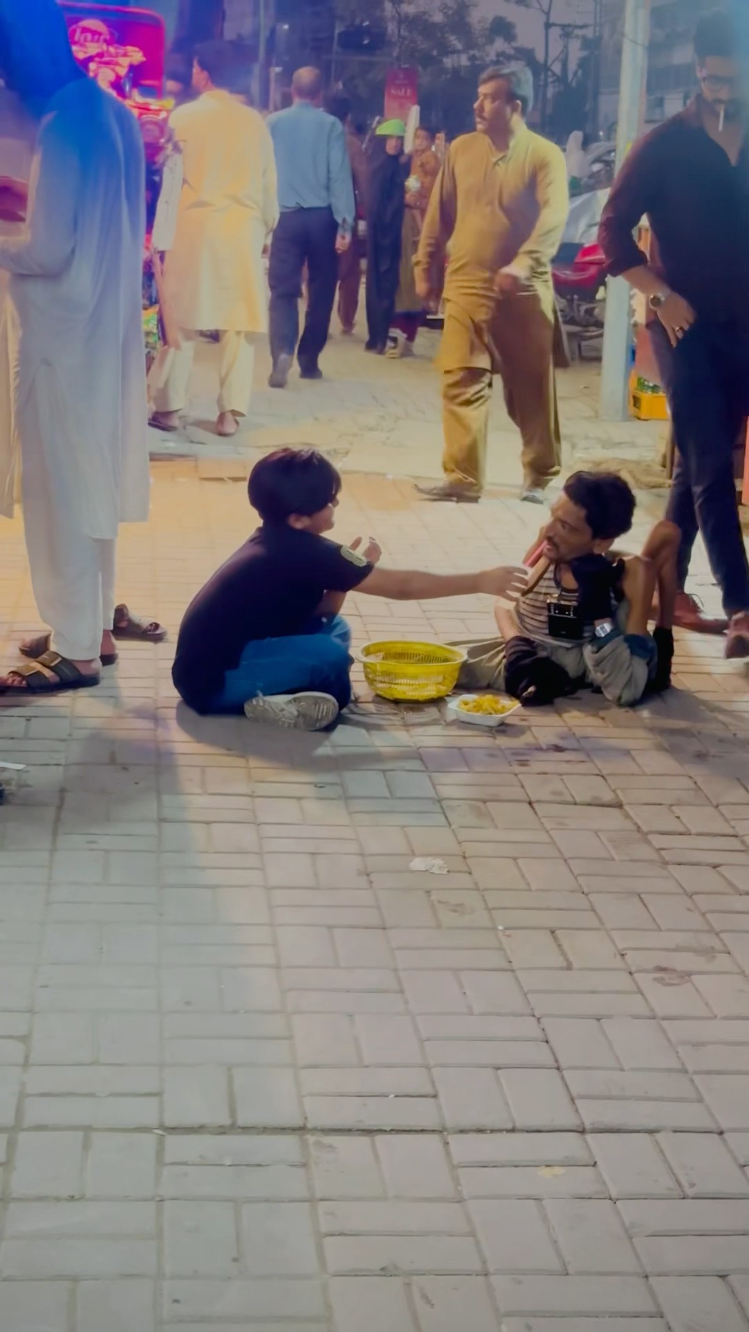 Helping disabled person ♥️ || #trending #help #foryou