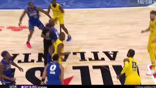 Chris Paul and Mike Conley jump ball 😂| NBA All Star game 2021 screenshot 3
