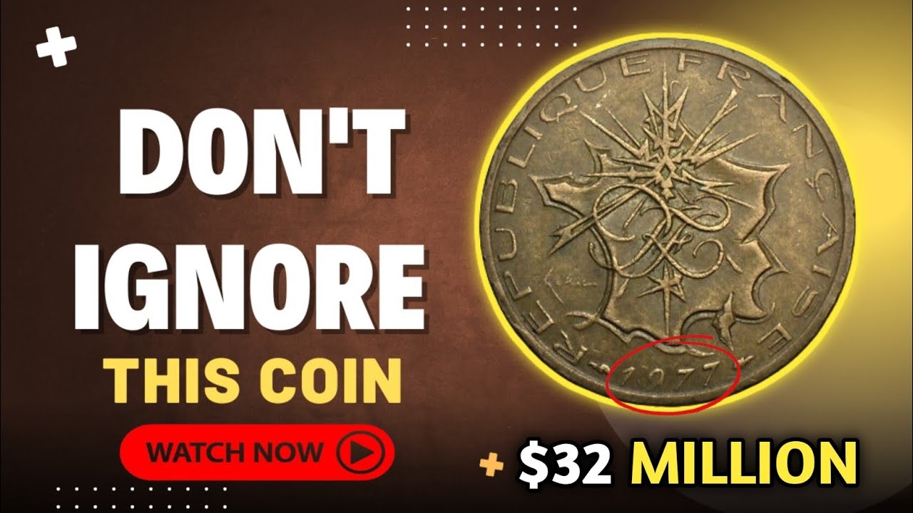Don't Ignore this Coin ~ Rare 10 francs 1977 coin value!
