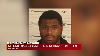 Second suspect charged in deaths of Memphis teens