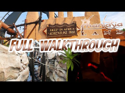 NEU Adventure Trail Phantasialand🌴🐒 - 🙉Full Walkthrough😄 - Phantasialand Brühl