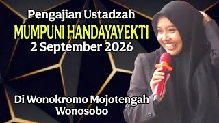 Download lagu LECTURE BY USTADZAH MUMPUNI HANDAYAYEKTI SEPTEMBER 2, 2026 IN WONOKROMO MOJOTENGAH TEMANGGUNG