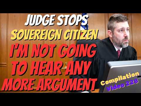 Judge STOPS Sovereign Citizen After His HEAVY Word Salad